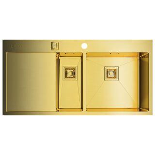 Кухонная мойка Omoikiri Akisame 100-2-LG-R