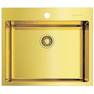 Кухонная мойка Omoikiri Akisame 59-LG светлое золото