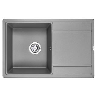 Кухонная мойка Granula 7804 алюминиум