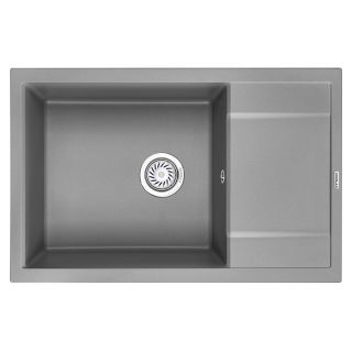 Кухонная мойка Granula 7805 алюминиум