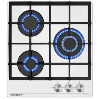 Газовая поверхность Meferi MGH453WH GLASS POWER