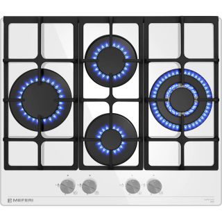 Газовая поверхность Meferi MGH604WH GLASS ULTRA