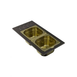Аксессуар для кухонной мойки Omoikiri DC-02-2-LG светлое золото (4999077) Контейнер