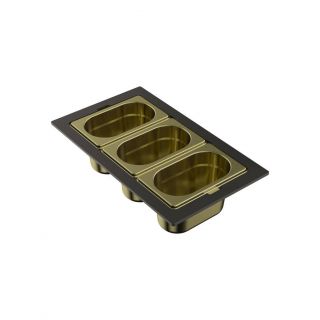 Аксессуар для кухонной мойки Omoikiri DC-04-3-LG светлое золото (4999089) Контейнер