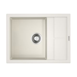 Кухонная мойка Omoikiri Daisen 65T-WH Tetogranit/белый