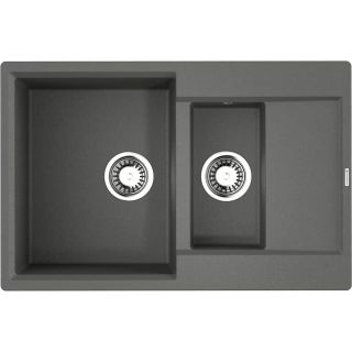 Кухонная мойка Omoikiri Daisen 78-2T-PL Tetogranit/платина