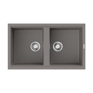 Кухонная мойка Omoikiri Kitagawa 86-2-GR Artceramic/Leningrad grey