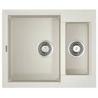 Кухонная мойка Omoikiri Sakaime 60-2-WH Tetogranit/белый