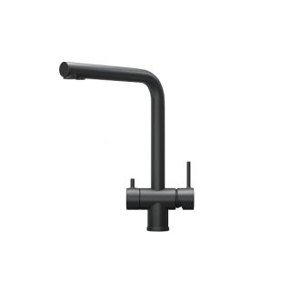 Смеситель для кухни Granula KS-7011 черный матовый