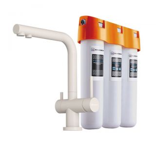 Смеситель для кухни Omoikiri Nagano-PA-P + Pure drop Lite (Комплект)
