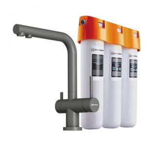 Смеситель для кухни Omoikiri Nagano-PL-P + Pure drop Lite Комплект (4064.8028P)