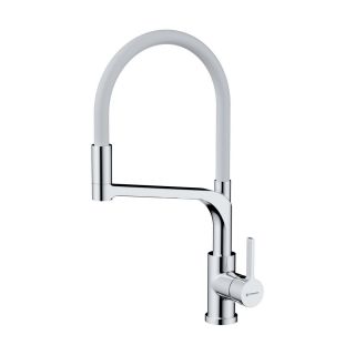 Смеситель для кухни Omoikiri Sinto 2 Plus-C-WH латунь/хром/белый