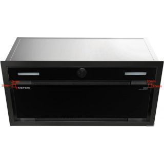 Встраиваемая вытяжка Meferi INBOX60BK PUSH COMFORT PLUS