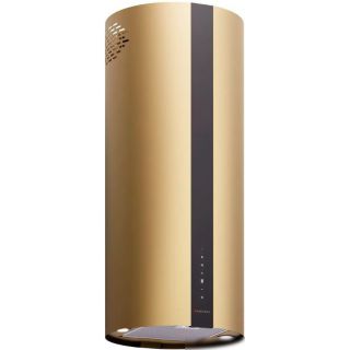 Островная вытяжка Meferi TUBE40GOLD ISLA COMFORT PLUS