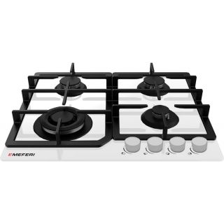 Газовая поверхность Meferi MGH604WH GLASS COMFORT
