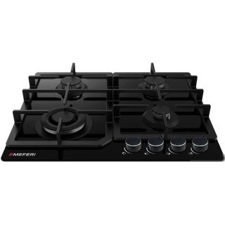 Газовая поверхность Meferi MGH604BK GLASS COMFORT