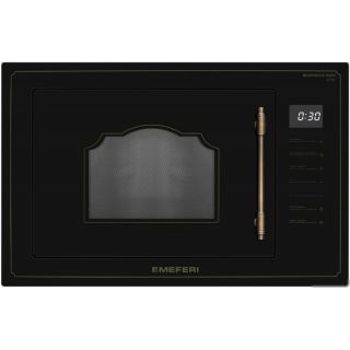 Встраиваемая микроволновая печь Meferi MMO6025BK RETRO