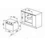 Газовый духовой шкаф Korting OGG 741 CRB