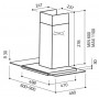 Каминная вытяжка Elica FLAT GLASS IX/A/60