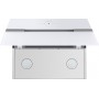 Каминная вытяжка Maunfeld MERSEY 60 Inox glass W