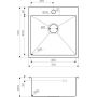 Кухонная мойка Omoikiri Akisame 51-LG светлое золото