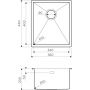 Кухонная мойка Omoikiri Taki 38-U/IF-LG светлое золото