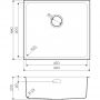 Кухонная мойка Omoikiri Taki 49-U/IF-LG светлое золото