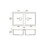 Кухонная мойка Omoikiri Kitagawa 83-2-U-GB графит