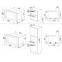 Встраиваемая микроволновая печь Smeg FMI320X2