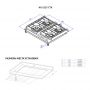 Газовая поверхность Korting HG 6235 CTX