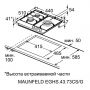 Газовая поверхность Maunfeld EGHS.43.73CS/G