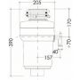 Измельчитель пищевых отходов Kuppersberg WS 550 B