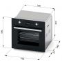 Электрический духовой шкаф Evelux EO 640 PB