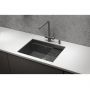 Кухонная мойка Granula KS-6045U графит матовый