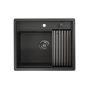 Кухонная мойка Granula KS-6051 черный матовый