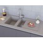 Кухонная мойка Omoikiri Kitagawa 100-2-WH Artceramic/белый