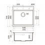 Кухонная мойка Omoikiri Kitagawa 51-WH Artceramic/белый