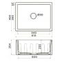 Кухонная мойка Omoikiri Mikura 61-OL Natceramic/olive