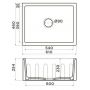 Кухонная мойка Omoikiri Mikura 61-PE Natceramic/pebble