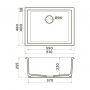 Кухонная мойка Omoikiri Okinoshima 61-U/I-WH Natceramic/белый