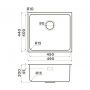 Кухонная мойка Omoikiri Tadzava 49-U/I-IN Ultra 15 нерж.сталь/нержавеющая сталь