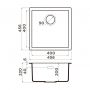 Кухонная мойка Omoikiri Yamakawa 45T-U/I-WH Tetogranit/белый