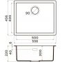Кухонная мойка Omoikiri Yamakawa 55 Integra-WH Artceramic/белый