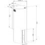 Каминная вытяжка Korting KHC 35969 DW Cylinder