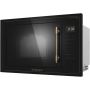 Встраиваемая микроволновая печь Meferi MMO6025BK RETRO