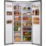 Холодильник Side by Side MAUNFELD MFF191NFGN Matt Inverter